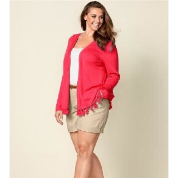 VENUS Sweaters - Venus orange sweater with tassel details VENUS Sweaters - Venus orange sweater with tassel details